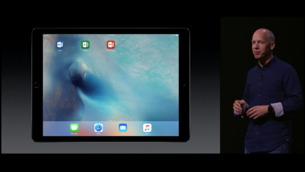 Apple-Präsentation zum iPad Pro (Bild: Apple/Screenshot: Golem.de)